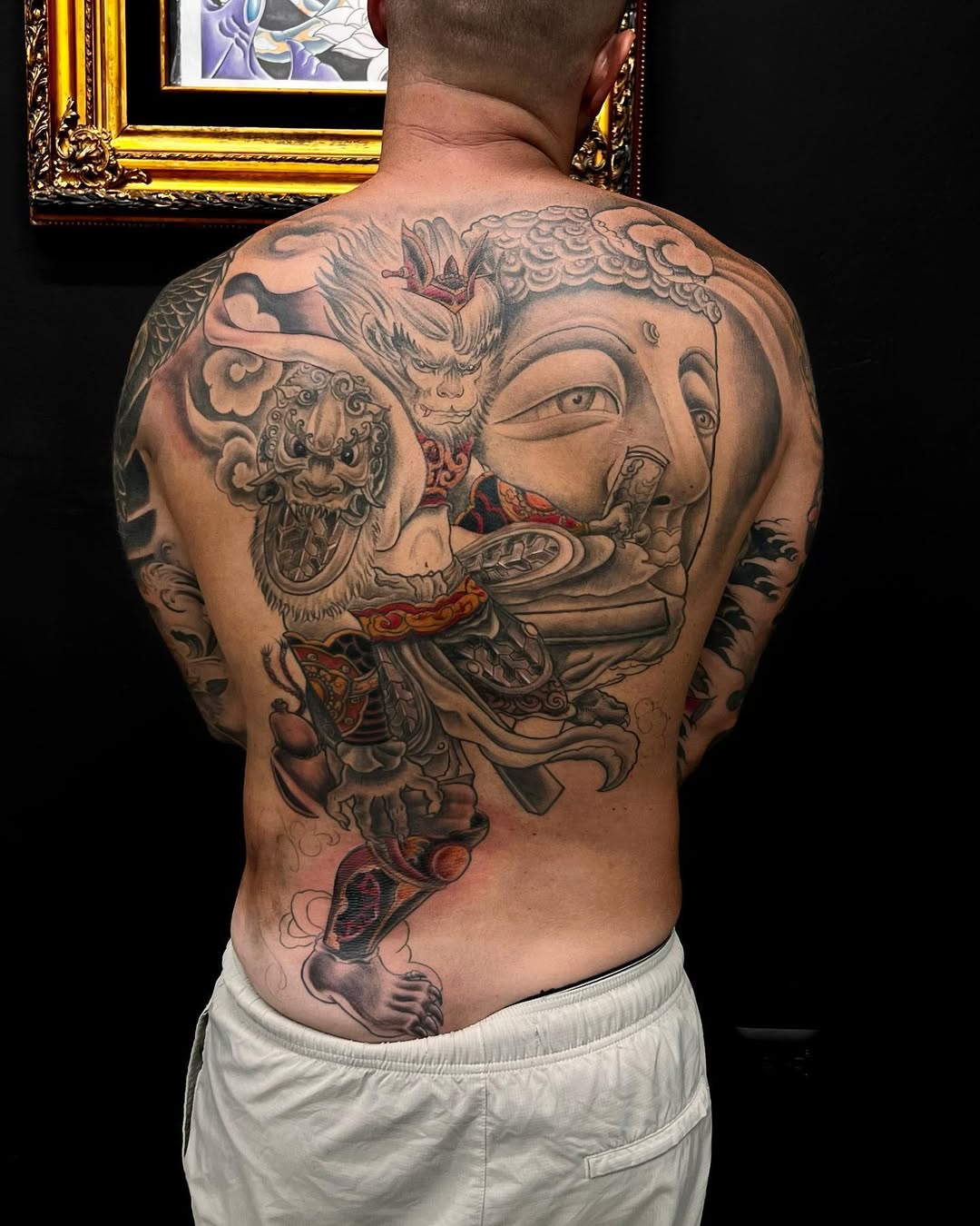 Back tattoo 4
